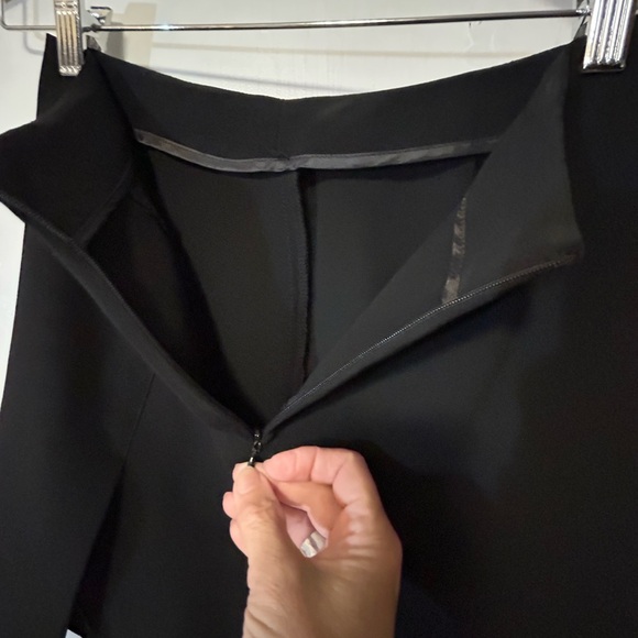 VINTAGE ESPRIT DE CORP BLACK MINI SKIRT SIZE 1/2 - Picture 2 of 5